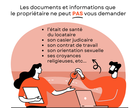 les infos que le proprietaire ne peut pas demander au locataire